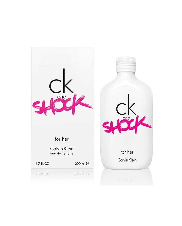 CK ONE SHOCK FOR HER-EDT-200ML-W