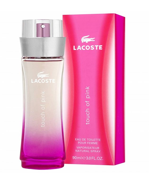 LACOSTE TOUCH OF PINK EDT-90ML-W