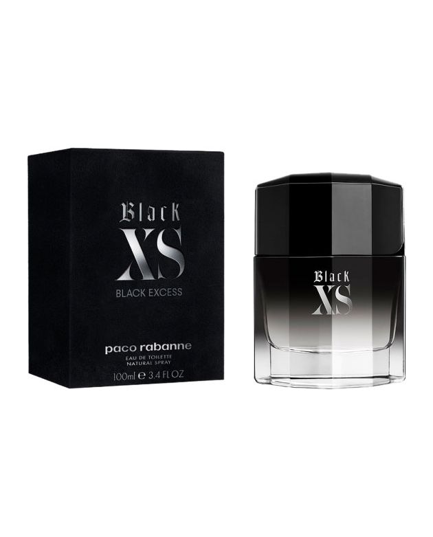 PACO RABANNE BLACK ( XS)  BLACK EXCESS  -EDT-100ML-MEN