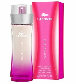 LACOSTE TOUCH OF PINK EDT-90ML-W