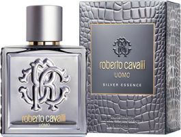 ROBERTO CAVALLI UOMO SILVER ESSENCE-EDT-100ML-MEN