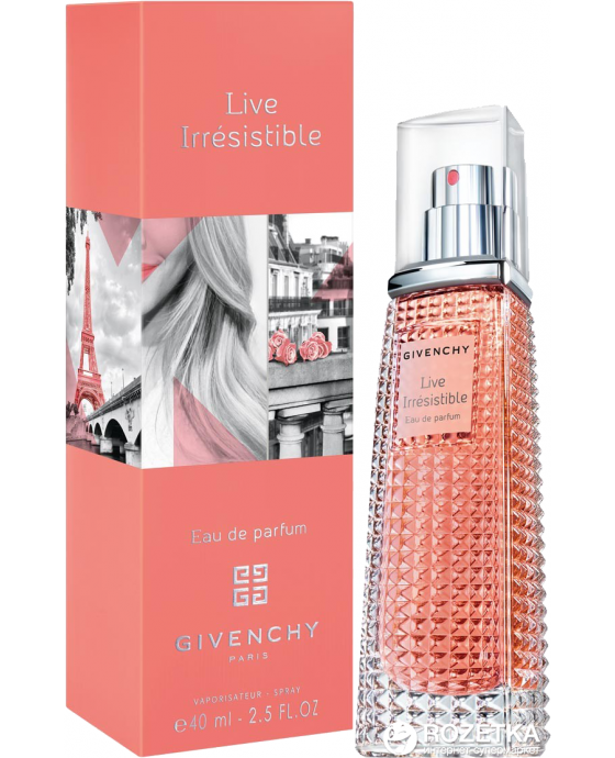givenchy live irresistible eau de parfum 75 ml
